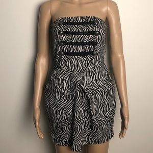 Zebra Mini dress bodysuite